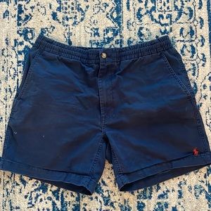 Polo Ralph Lauren Navy Shorts with Elastic Waist